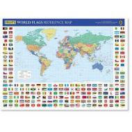 Philip's World Flags Reference Map edito da Octopus Publishing Group