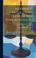 Mckinney's Consolidated Laws of New York Annotated: With Annotations From State and Federal Courts and State Agencies, Book 45 di New York, William Mark McKinney edito da LEGARE STREET PR