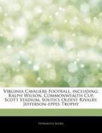 Virginia Cavaliers Football, Including: di Hephaestus Books edito da Hephaestus Books