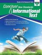 Conquer New Standards Informational Text (Grade 6) Workbook edito da NEWMARK LEARNING LLC