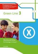 Green Line 3. Workbook Extra mit Audio-CDs für Einsteiger in Klasse 7 edito da Klett Ernst /Schulbuch