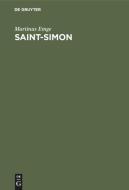Saint-Simon di Martinus Emge edito da De Gruyter Oldenbourg