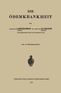 Die Ödemkrankheit di Alfred Schittenhelm, Heinrich Schlecht edito da Springer Berlin Heidelberg