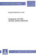 Evaluation mit Hilfe der Box-Jenkins-Methode di Margret Rottleuthner-Lutter edito da Lang, Peter GmbH
