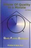 House of Quality in a Minute: Quality Function Deployment di Christian N. Madu edito da Chi Publishers