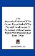 The Associative Processes of the Guinea Pig: A Study of the Psychical Development of an Animal with a Nervous System Well Medullated at Birth (1904) di Jessie Blount Allen edito da Kessinger Publishing