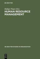 Human Resource Management: An International Comparison edito da Walter de Gruyter