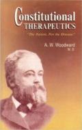 Constitutional Therapeutics di A. W. Woodward edito da B Jain Publishers Pvt Ltd