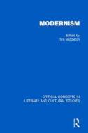 Modernism di Frank C. Lu, Tim Middleton edito da Taylor & Francis Ltd