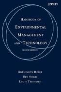 Handbook of Environmental Management and Technology di Gwendolyn Burke, Ben Ramnarine Singh, Louis Theodore edito da Wiley-Interscience
