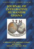 Journal of Integrative Humanism Vol. 5 No. 1 di Ghana Departm University of Cape Coast edito da Lulu.com