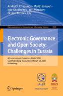 Electronic Governance and Open Society: Challenges in Eurasia edito da Springer International Publishing