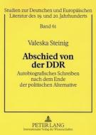 Abschied von der DDR di Valeska Steinig edito da Lang, Peter GmbH