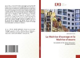 La Maitrise d'ouvrage et la Maitrise d'oeuvre di Mouloud Chaabi edito da Éditions universitaires européennes
