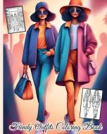 Trendy Outfits Coloring Book di Thy Nguyen edito da Blurb