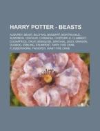 Harry Potter - Beasts: Augurey, Beast, B di Source Wikia edito da Books LLC, Wiki Series