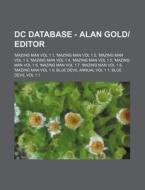Dc Database - Alan Gold Editor: 'mazing di Source Wikia edito da Books LLC, Wiki Series