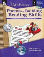 Poems for Building Reading Skills Level 4 (Level 4): Poems for Building Reading Skills [With CDROM and CD (Audio)] di Timothy Rasinski edito da SHELL EDUC PUB