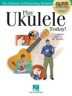 Play Ukulele Today! All-In-One Beginner's Pack: Includes Book 1, Book 2, Audio & Video di Barrett Tagliarino, John Nicholson edito da HAL LEONARD PUB CO