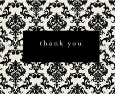 Thank You Cards - Elegant Black edito da New Holland Publishers