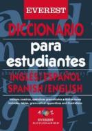 Diccionario Para Estudiantes: Ingls-Espanol, Spanish-English di R. L. Varela edito da Editorial Everest