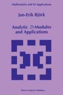 Analytic D-Modules and Applications di Jan-Erik Björk edito da Springer Netherlands