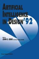 Artificial Intelligence in Design '92 edito da Springer Netherlands