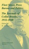 Fleet Street, Press Barons and Politics di N. J. Crowson, Collin Brooks edito da Cambridge University Press