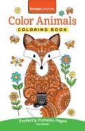 Color Animals Coloring Book di Jess Volinski edito da Design Originals