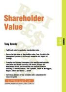 Shareholder Value di Tony Grundy edito da Capstone