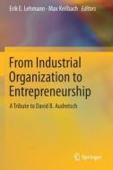 From Industrial Organization to Entrepreneurship edito da Springer International Publishing