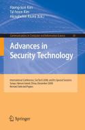 Advances in Security Technology edito da Springer Berlin Heidelberg