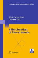 Hilbert Functions of Filtered Modules di Giuseppe Valla, Maria Evelina Rossi edito da Springer-Verlag GmbH