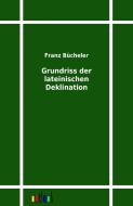 Grundriss der lateinischen Deklination di Franz Bücheler edito da Outlook Verlag