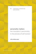 Personality Matters di Olha Lehka-Paul Lehka-Paul edito da Leuven University Press
