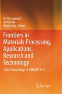 Frontiers in Materials Processing, Applications, Research and Technology edito da Springer Verlag, Singapore