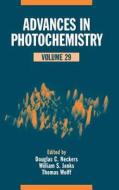 Advances Photochemistry V29 di Neckers, Jenks, Wolff edito da John Wiley & Sons