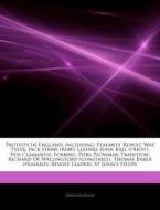 Peasants' Revolt, Wat Tyler, Jack Straw (rebel Leader), John Ball (priest), Vox Clamantis, Fobbing, Piers Plowman Tradition, Richard Of Wallingford (c di Hephaestus Books edito da Hephaestus Books