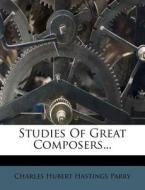 Studies of Great Composers... edito da Nabu Press