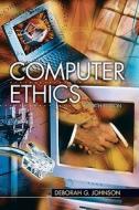 Computer Ethics di Deborah G. Johnson edito da Pearson Education (US)
