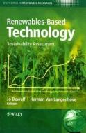 Renewables-Based Technology di Jo Dewulf edito da Wiley-Blackwell