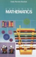 Exploring Mathematics Daily Review Booklet, Grade 1 edito da Pearson Scott Foresman