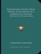 Balenottera Fossile Nelle Argille Plioceniche Di S. Lorenzo in Collina: Provincia Di Bologna (1862) di Giovanni Capellini edito da Kessinger Publishing