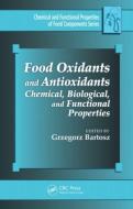 Food Oxidants and Antioxidants edito da Taylor & Francis Inc