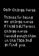 Dear Charge Nurse, Thanks for Being My Charge Nurse: Funny Humorous Present or Gag Gift Journal, Beautifully Lined Pages di Insideout Journals edito da INDEPENDENTLY PUBLISHED
