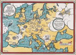 Pratt\'s Map Of European Aerodromes Rolled edito da Osprey Publishing