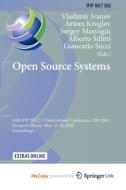 Open Source Systems edito da Springer Nature B.V.