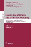 Swarm, Evolutionary, and Memetic Computing, Part II edito da Springer-Verlag GmbH