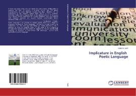 Implicature in English Poetic Language di Salah M. Salih edito da LAP Lambert Academic Publishing