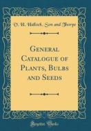 General Catalogue of Plants, Bulbs and Seeds (Classic Reprint) di V. H. Hallock Son and Thorpe edito da Forgotten Books